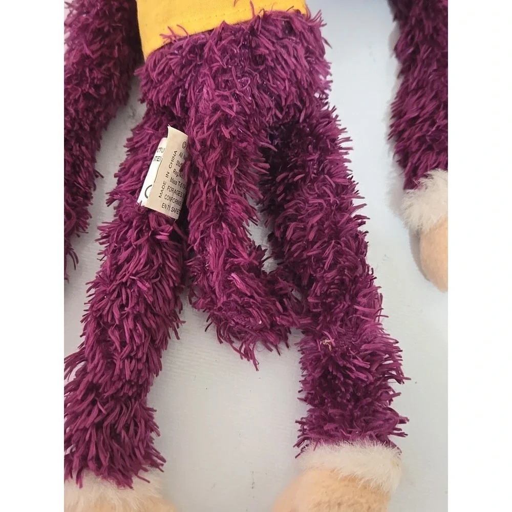 Vtg Los Angeles Lakers Plush Monkey 2002 NBA Champions Rare Mascot Three-Peat 11